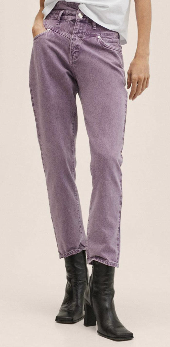 trend 2 gekleurde jeans